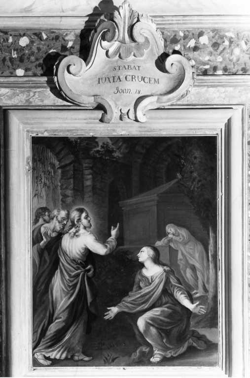 Cristo e Santa Maria Maddalena (dipinto) di Manco Giacomo (sec. XVIII)