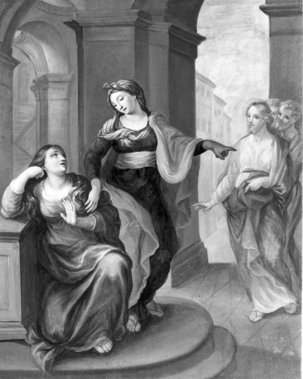 episodio della vita di Santa Maria Maddalena (dipinto) di Manco Giacomo (sec. XVIII)