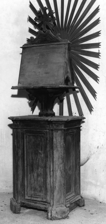 leggio - ambito laziale (seconda metà sec. XVIII)