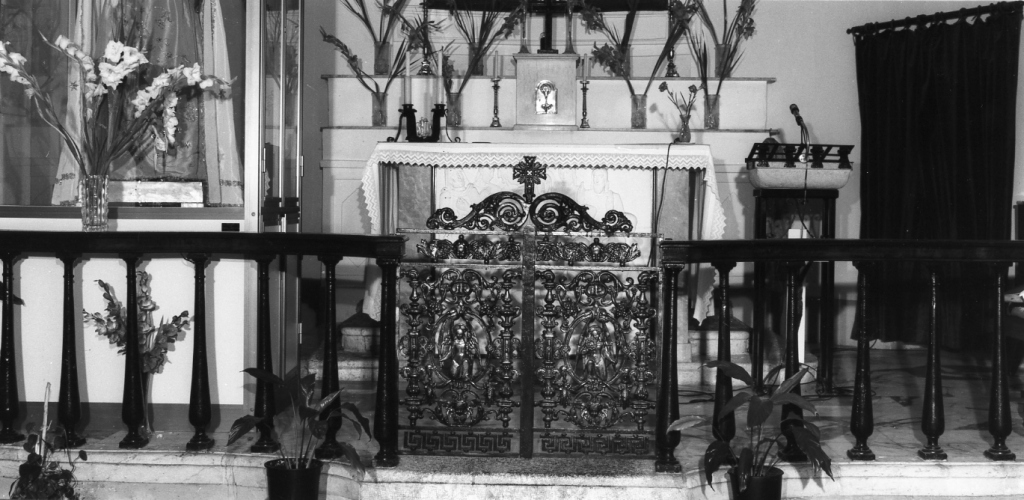 cancellata del presbiterio - ambito laziale (fine/inizio secc. XIX/ XX)