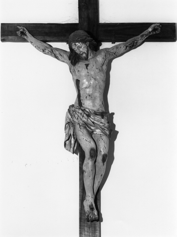 Cristo crocifisso (statua) - ambito laziale (fine/inizio secc. XVII/ XVIII)