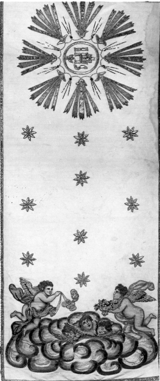 velo omerale - manifattura napoletana (prima metà sec. XX)