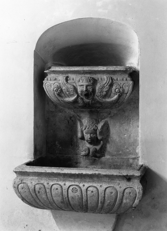 lavabo - ambito laziale (fine/inizio secc. XVIII/ XIX)