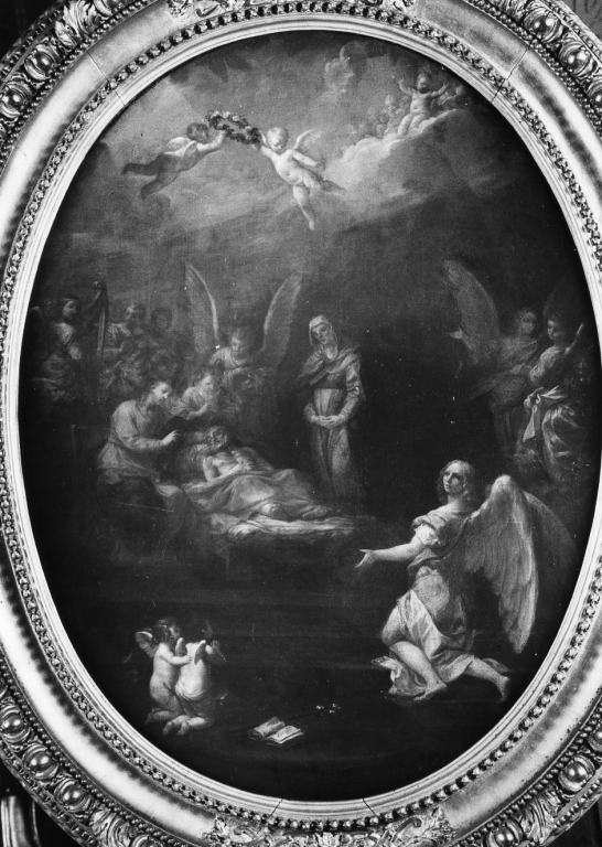 morte di San Giuseppe (dipinto) di Dal Sole Giovan Gioseffo (fine/inizio secc. XVII/ XVIII)