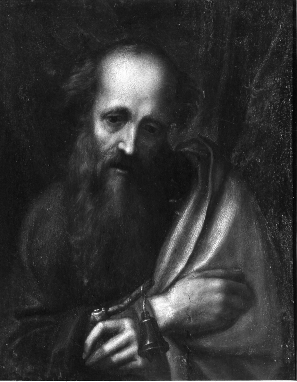Sant'Antonio Abate eremita (dipinto) di Allegri Antonio detto Correggio (scuola) (prima metà sec. XVI)