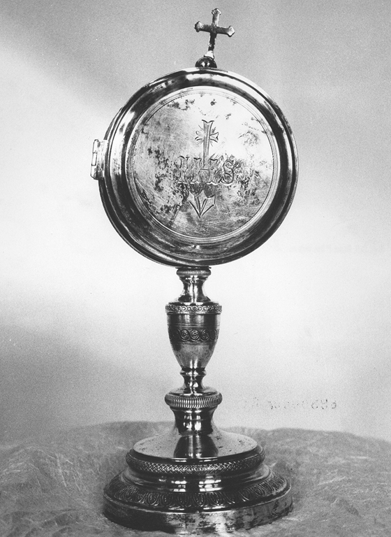 ostensorio - ambito laziale (sec. XIX)