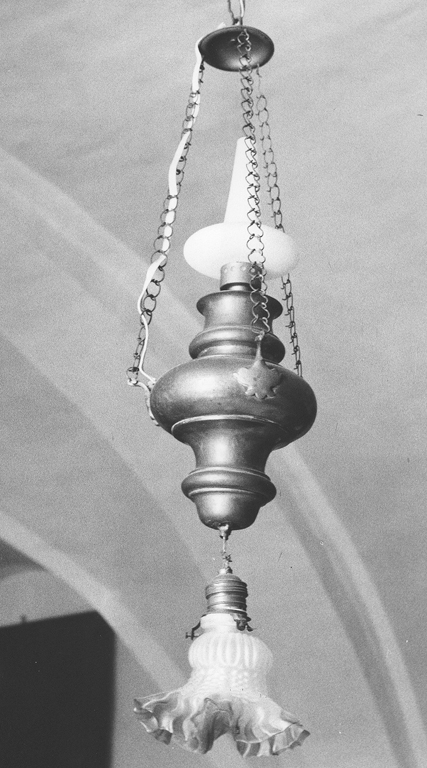 lampada da chiesa, coppia - ambito Italia centrale (sec. XIX)