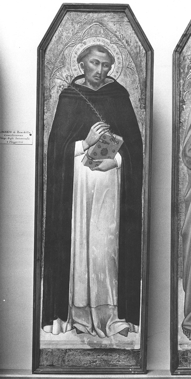 San Domenico (scomparto di polittico) di Luca di Tomè (sec. XIV)
