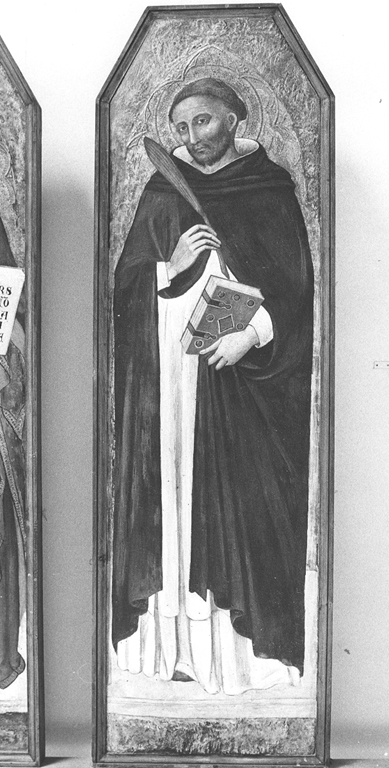 San Pietro Martire (scomparto di polittico) di Luca di Tomè (sec. XIV)
