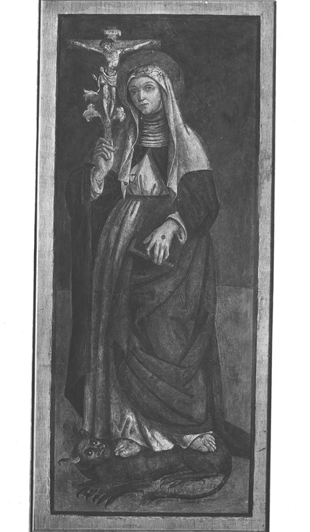 Santa Caterina da Siena (dipinto) di Aquili Antonio detto Antoniazzo Romano (scuola) (sec. XVI)