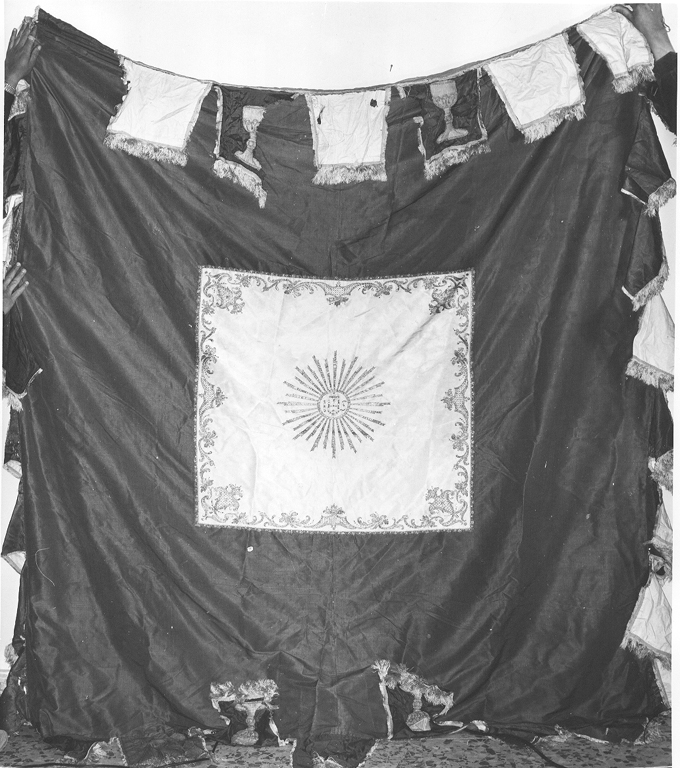 baldacchino processionale - ambito laziale (inizio sec. XX)