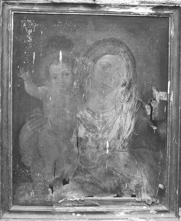 Madonna con Bambino (dipinto) - ambito laziale (sec. XVIII)