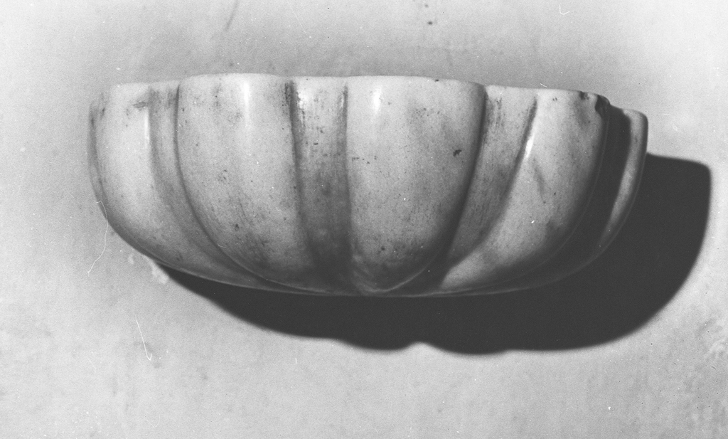 acquasantiera, coppia - ambito laziale (sec. XVIII)