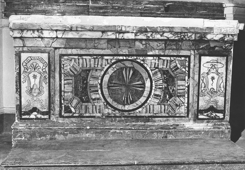 paliotto, coppia - ambito laziale (sec. XVIII)