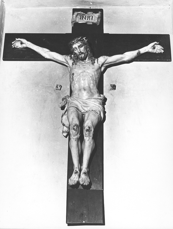 Cristo crocifisso (scultura) - ambito laziale (sec. XIX)