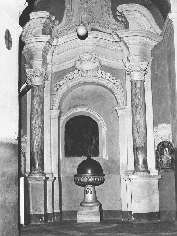 decorazione plastico-pittorica - ambito laziale (sec. XVIII)