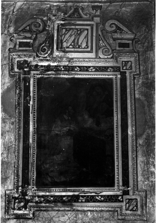 cornice di dipinto - ambito laziale (prima metà sec. XVII)