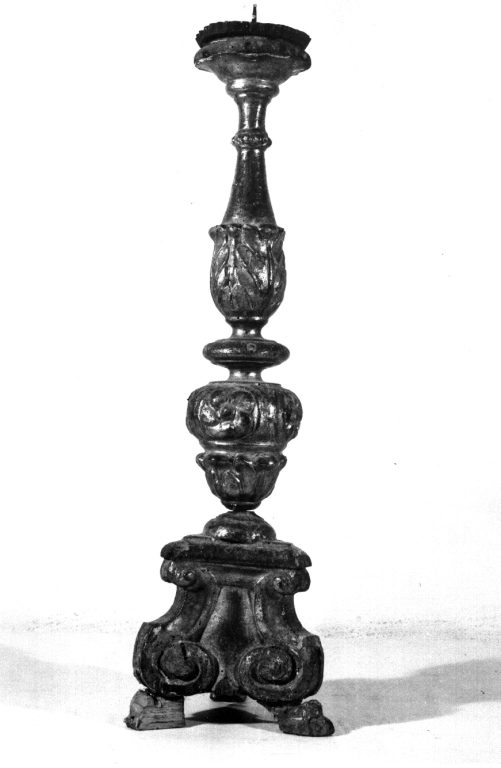 candeliere, serie - ambito laziale (seconda metà sec. XVII)