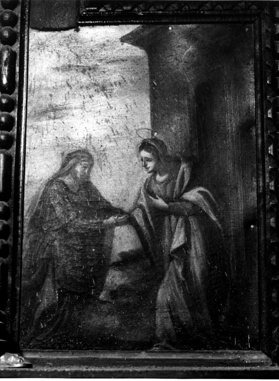 visitazione (dipinto) - ambito abruzzese (prima metà sec. XVII)