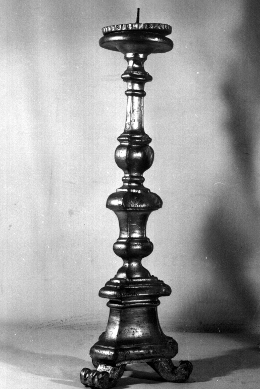 candeliere, serie - ambito laziale (sec. XVIII)