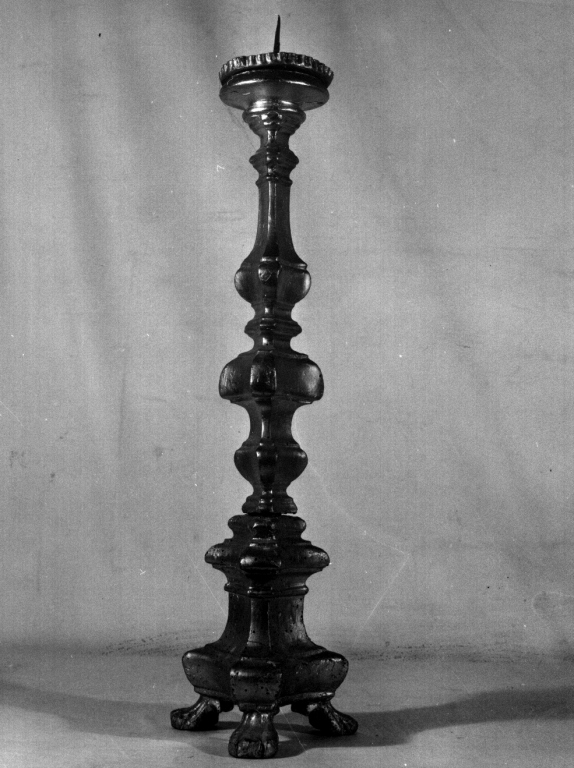 candeliere, serie - ambito laziale (sec. XVIII)