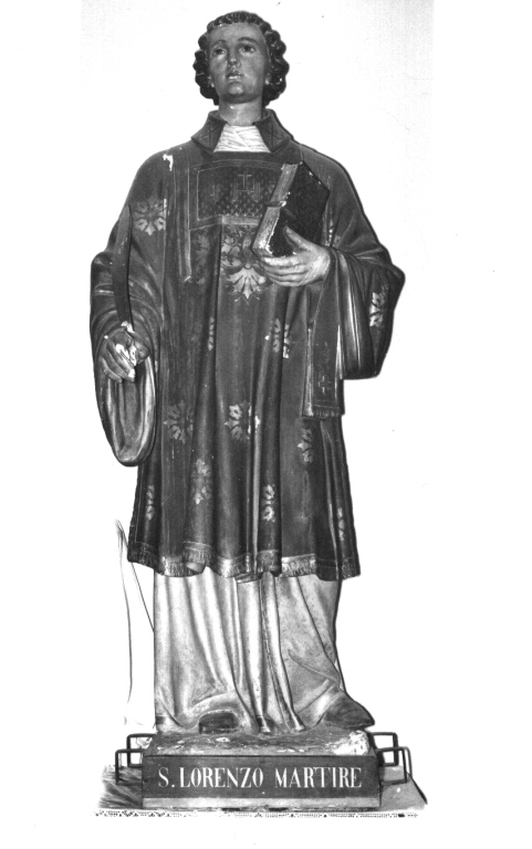 San Lorenzo (statua) - ambito laziale (inizio sec. XX)