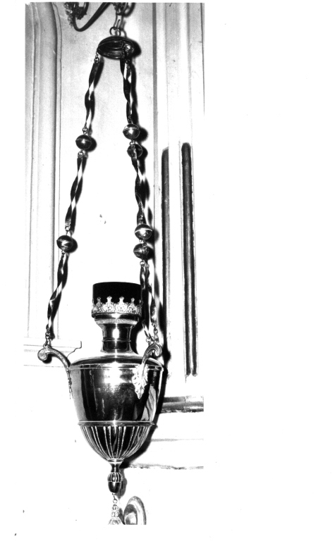 lanterna - pensile, coppia - ambito laziale (inizio sec. XX)