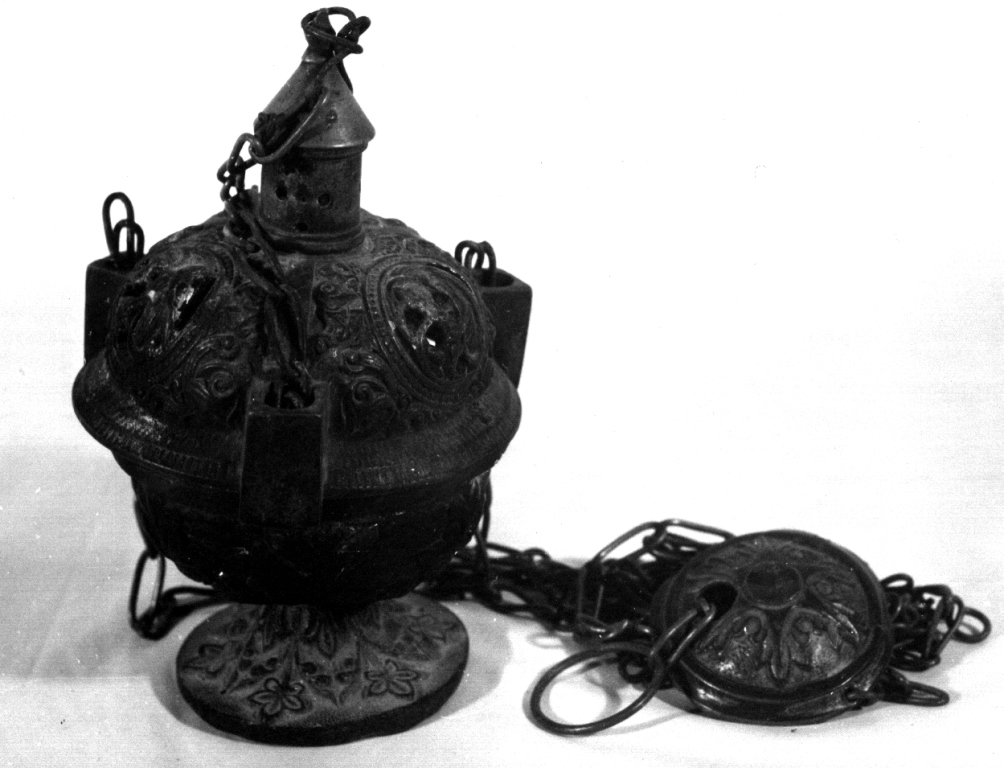 turibolo - a coppa - ambito abruzzese (fine/inizio secc. XVI/ XVII)