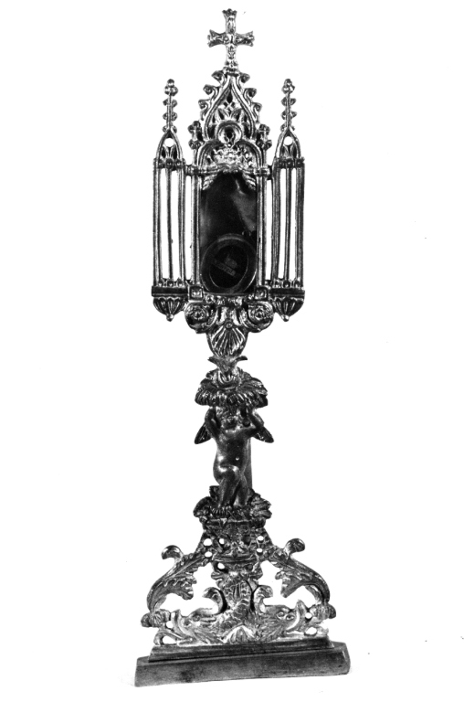 tabernacolo-reliquiario - ambito laziale (fine/inizio secc. XIX/ XX)