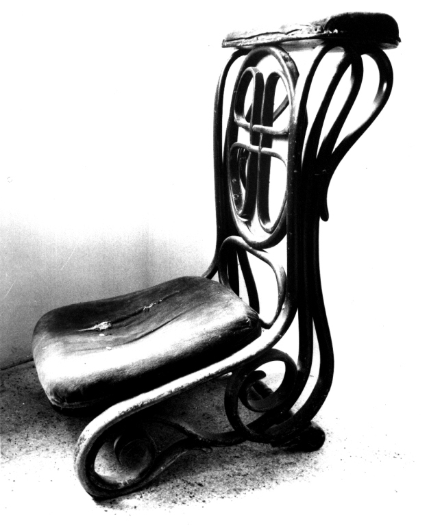 inginocchiatoio - ambito laziale (fine/inizio secc. XIX/ XX)