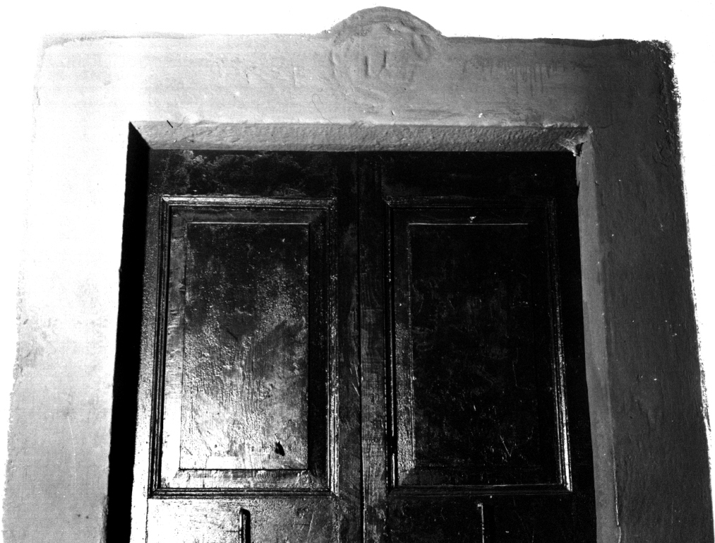 mostra di portale - ambito laziale (fine/inizio secc. XVII/ XVIII)