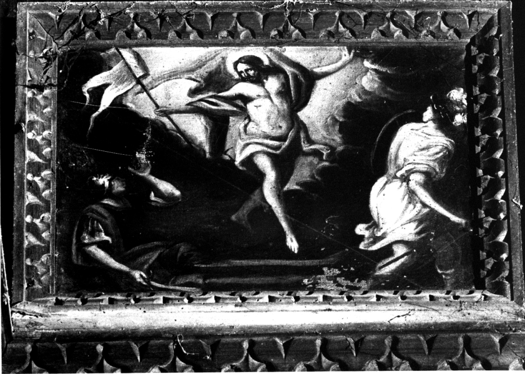 Cristo redentore benedicente (dipinto) - ambito abruzzese (prima metà sec. XVII)