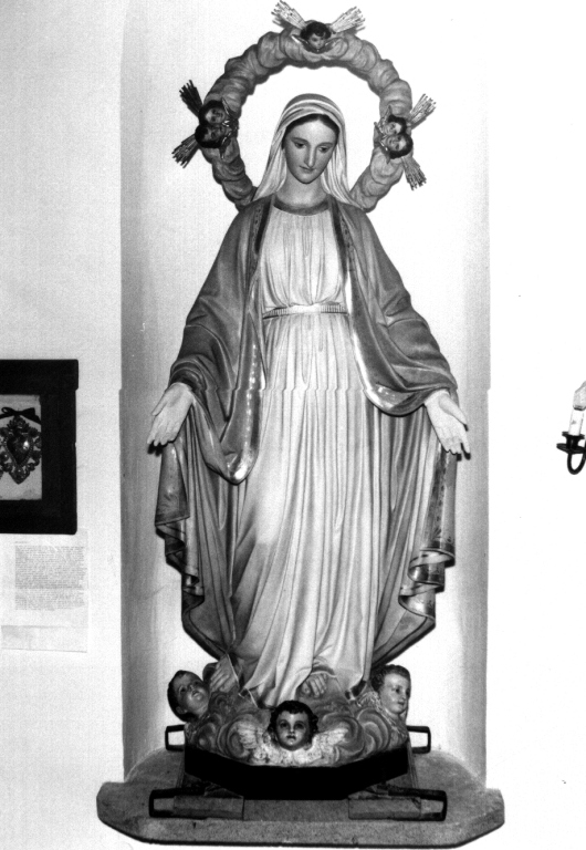 Madonna (statua processionale) - ambito laziale (prima metà sec. XX)