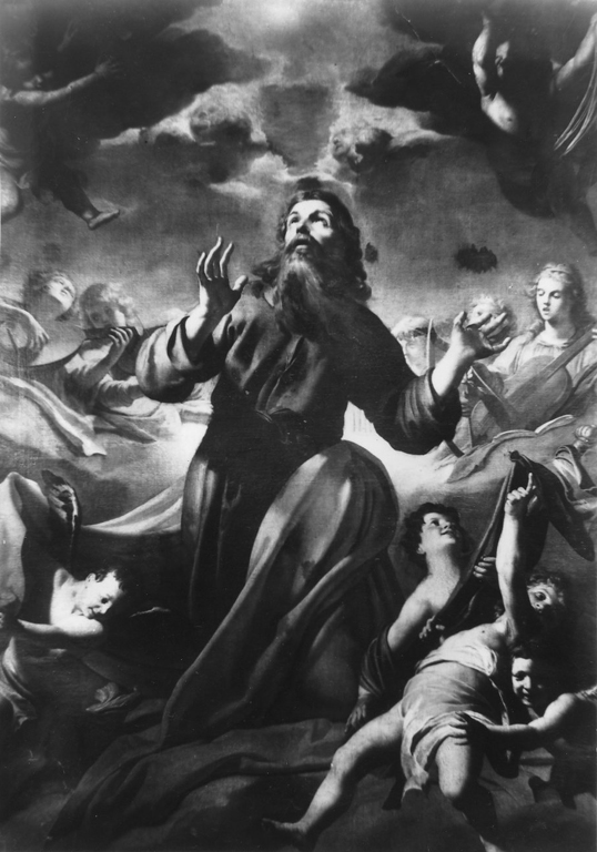 San Paolo rapito al terzo cielo (dipinto) di Van Honthorst Gerrit detto Gherardo delle Notti (sec. XVII)