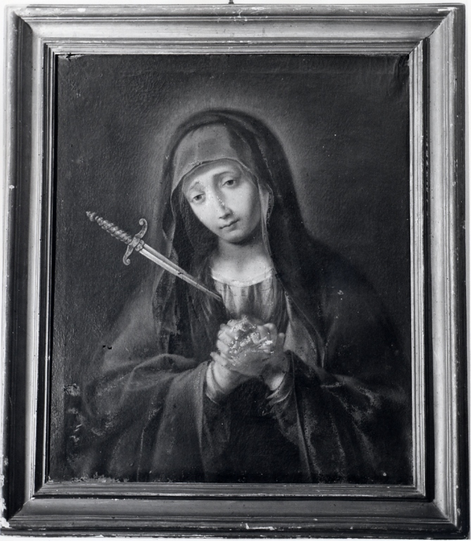 Madonna Addolorata (dipinto) di Cesarini Giovanni (sec. XVIII)
