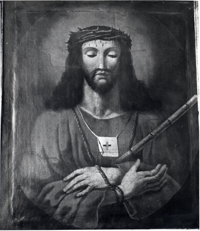 Cristo con strumenti della Passione (dipinto) di Cesarini Giovanni (sec. XVIII)