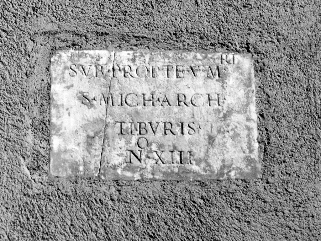 lapide - ambito laziale (fine/inizio secc. XVII/ XVIII)