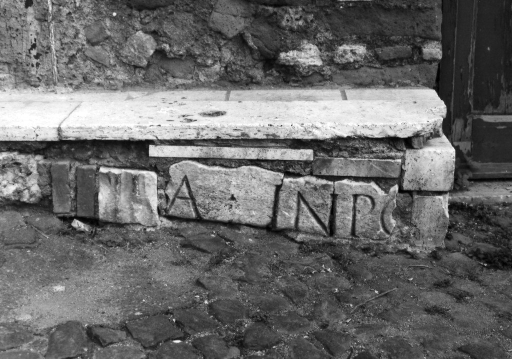 lastra, frammento - ambito laziale (sec. I)