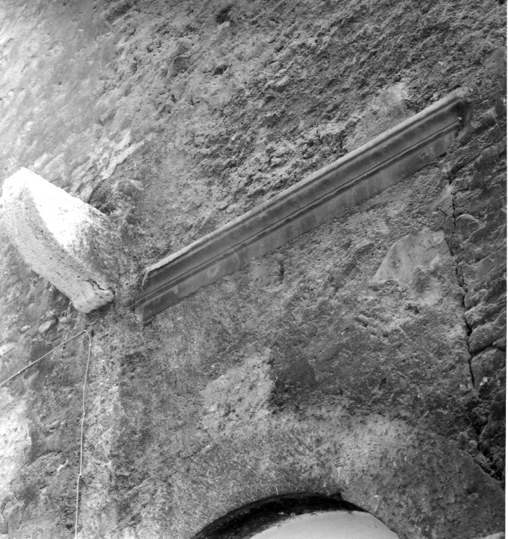 cornice, frammento - ambito romano (fine/inizio secc. I/ II)