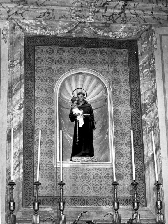 Sant'Antonio da Padova (statua) - ambito romano (sec. XIX)