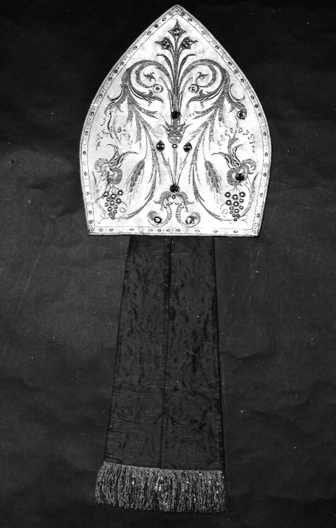 mitria preziosa - ambito romano (seconda metà sec. XIX)