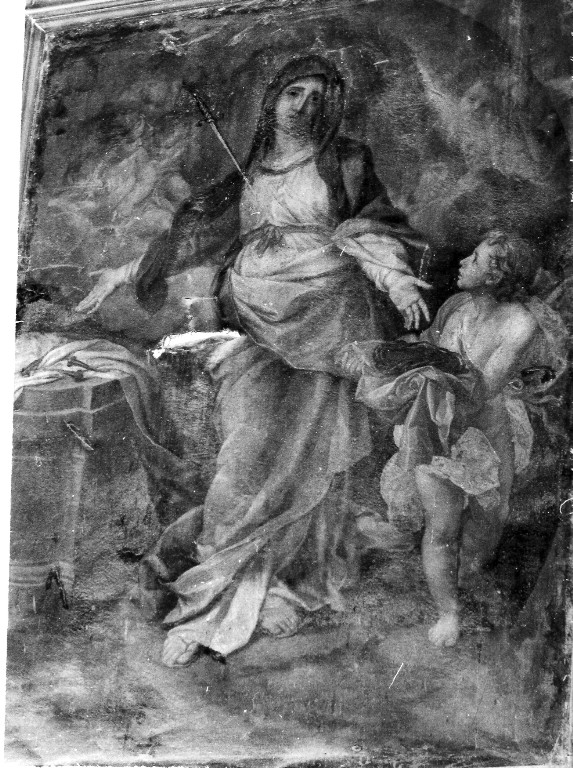 Madonna Addolorata (dipinto) di Costanzi Placido (attribuito) (prima metà sec. XVIII)
