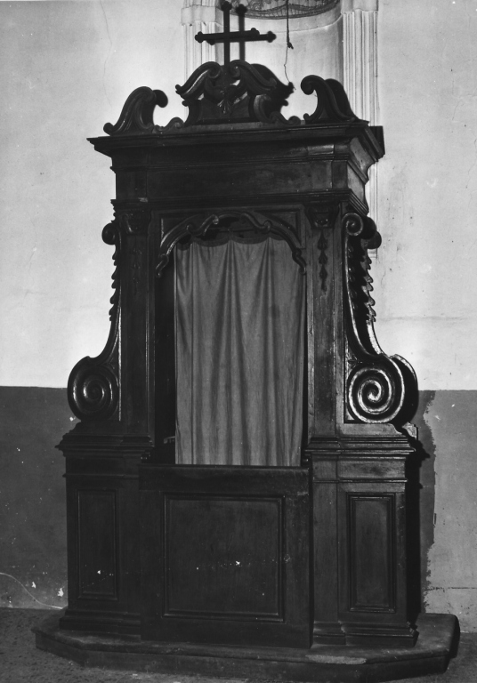 confessionale, coppia - ambito laziale (secc. XVIII/ XIX)