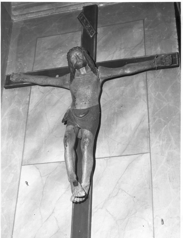 crocifisso - ambito laziale (secc. XV/ XVI)