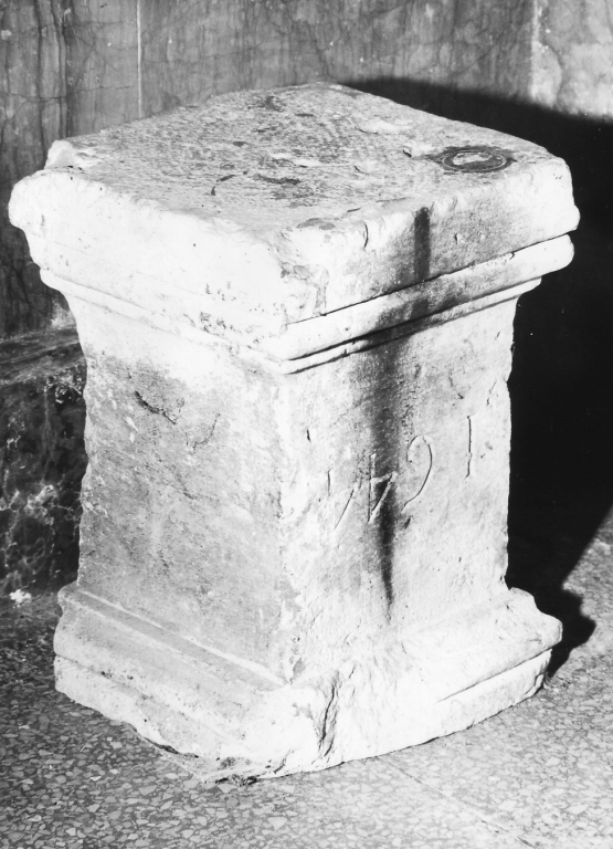 base - ambito laziale (sec. XVII)