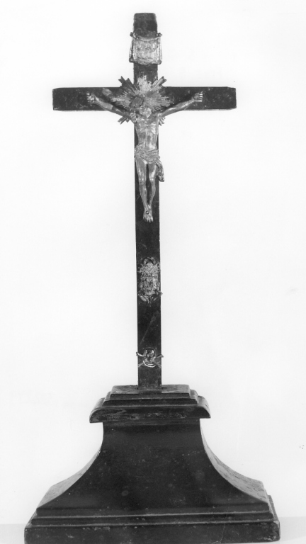 croce da tavolo - ambito reatino (sec. XVII)