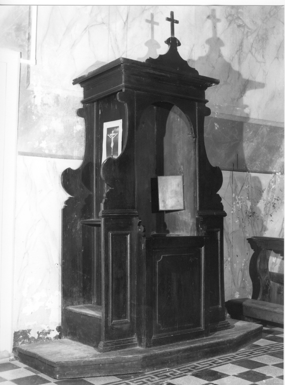 confessionale - ambito reatino (sec. XVIII)