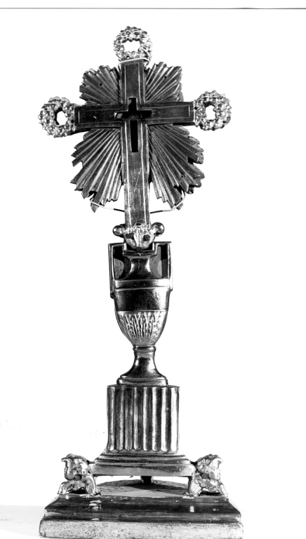 reliquiario - ambito laziale (sec. XIX)