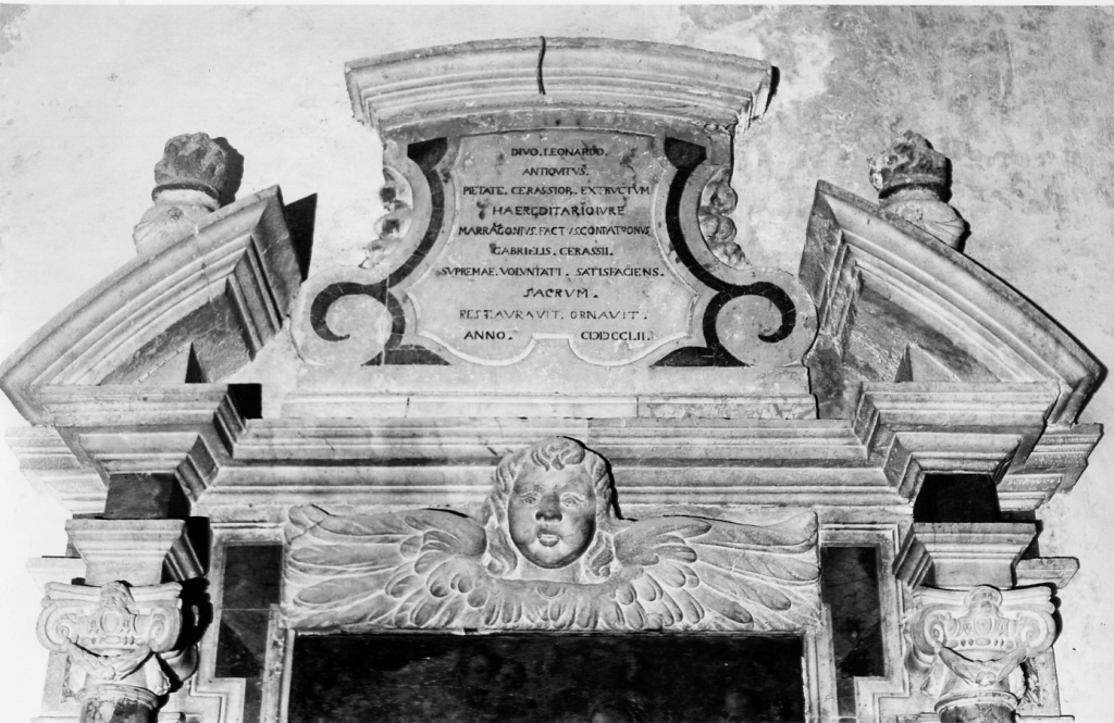 altare - a edicola - ambito laziale (sec. XVIII)