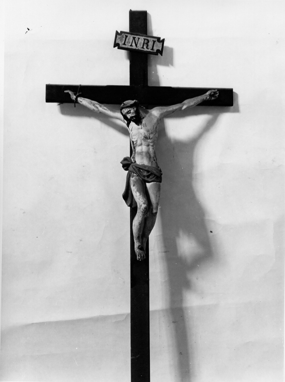 Cristo crocifisso (crocifisso) - ambito laziale (sec. XIX)